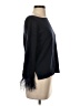 J.Crew Solid Blue Black 3/4 Sleeve Top Size XS - photo 4