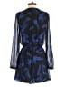 Express 100% Polyester Blue Romper Size S - photo 2