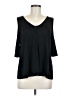 Q&A Black 3/4 Sleeve Top Size M - photo 1