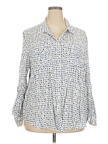 Style&Co Long Sleeve Blouse (view 1)