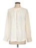 Ann Taylor 100% Polyester Ivory Long Sleeve Blouse Size L - photo 1