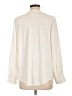 Ann Taylor 100% Polyester Ivory Long Sleeve Blouse Size L - photo 2