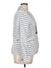 Gap Outlet 100% Cotton Stripes Gray Blazer Size 14 - photo 4