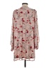 Entro 100% Polyester Floral Tan Pink Casual Dress Size S - photo 2