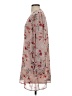 Entro 100% Polyester Floral Tan Pink Casual Dress Size S - photo 5