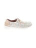 Hey Dude Stripes Gray Pink Flats Size 5 - photo 1