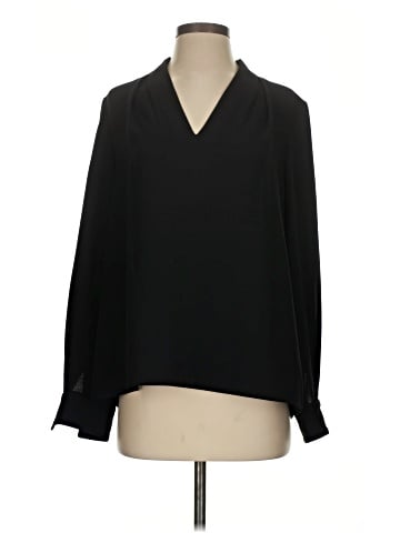 Pearl By Lela Rose Long Sleeve Blouse (view 1)