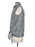 Jane and Delancey Checkered-gingham Black Sleeveless Blouse Size S - photo 5