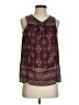 Knox Rose Burgundy Sleeveless Blouse Size XS - photo 1