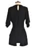 White House Black Market Solid Black Romper Size XXS - photo 2