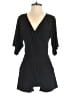 White House Black Market Solid Black Romper Size XXS - photo 1