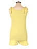 Forever Rose Couture Solid Yellow Romper Size L - photo 2