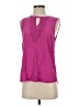 Grace Elements 100% Rayon Pink Sleeveless Blouse Size S - photo 1