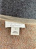 Christopher & Banks 100% Acrylic Tweed Tan Pullover Sweater Size L - photo 7