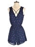 As U Wish 100% Polyester Hearts Blue Romper Size S - photo 1