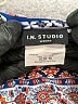 I.N. Studio Print Blue Casual Skirt Size 1X - photo 4