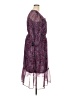 Talbots Paisley Purple Cocktail Dress Size 18 - photo 4