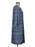 Laundry by Shelli Segal Print Blue Casual Dress Size S - photo 4