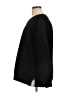 Ann Taylor LOFT 100% Polyester Solid Black Pullover Sweater Size L - photo 5