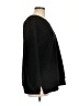 Ann Taylor LOFT 100% Polyester Solid Black Pullover Sweater Size L - photo 4