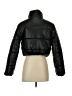 Ambiance 100% Polyurethane Solid Black Jacket Size S - photo 2