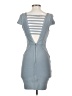 Forever 21 Solid Gray Cocktail Dress Size S - photo 2