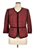 Classiques Entier Tweed Red Blazer Size XL - photo 1