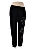 Wound Up Graphic Black Casual Pants Size XXL - photo 1