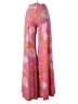 Julian Chang Paisley Pink Active Pants Size S - photo 2