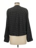 Chico's Polka Dots Black Long Sleeve Blouse Size Med (1) - photo 2