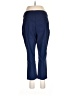 Elle Solid Blue Dress Pants Size L - photo 2