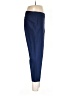 Elle Solid Blue Dress Pants Size L - photo 4