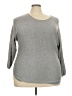 Grace Gray Pullover Sweater Size 2X - photo 1