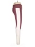 Athleta Color Block Burgundy Active Pants Size L - photo 4