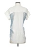 Alexander Wang Blue Short Sleeve Blouse Size 0 - photo 2