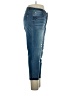 Inc Denim Graphic Blue Jeans Size 16 - photo 4
