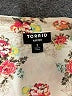 Torrid Floral Ivory Short Sleeve Blouse Size 3X Plus (3) - photo 7