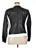Halogen 100% Leather Black Jacket Size 14 - photo 2