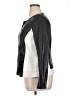 Halogen 100% Leather Black Jacket Size 14 - photo 5