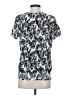 Faded Glory 100% Polyester Paisley Silver Short Sleeve T-Shirt Size S - photo 2