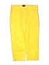 Talbots Solid Yellow Casual Pants Size 6 - photo 1