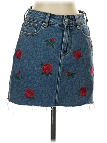 PacSun Denim Skirt (view 1)