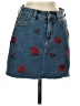 PacSun 100% Cotton Blue Denim Skirt Size 24 waist - photo 1