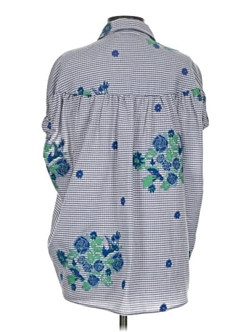 Pearl By Lela Rose Short Sleeve Blouse (view 2)
