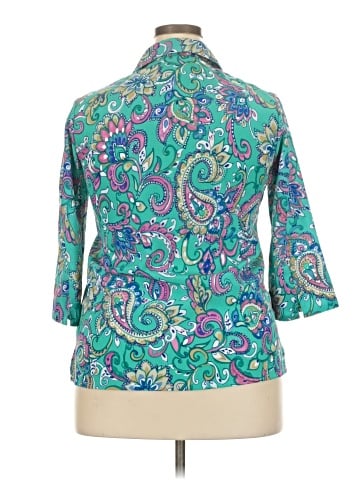 Alia 3/4 Sleeve Blouse (view 2)