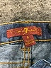7 For All Mankind Solid Blue Jeans Size 6 - photo 3