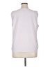 Style&Co 100% Polyester White Sleeveless Blouse Size XL - photo 2