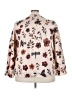 Unbranded 100% Polyester Ivory Long Sleeve Blouse Size 5X - photo 2
