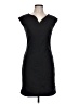 Impressions Solid Black Cocktail Dress Size L - photo 1