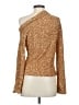 Self-Portrait Gold Long Sleeve Top Size 4 - photo 2